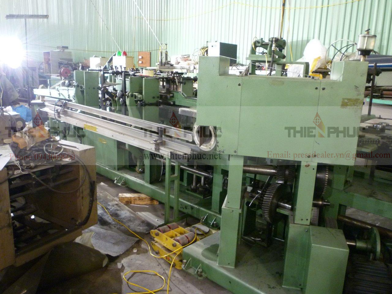 Máy cắt bụng gấp mép TP196