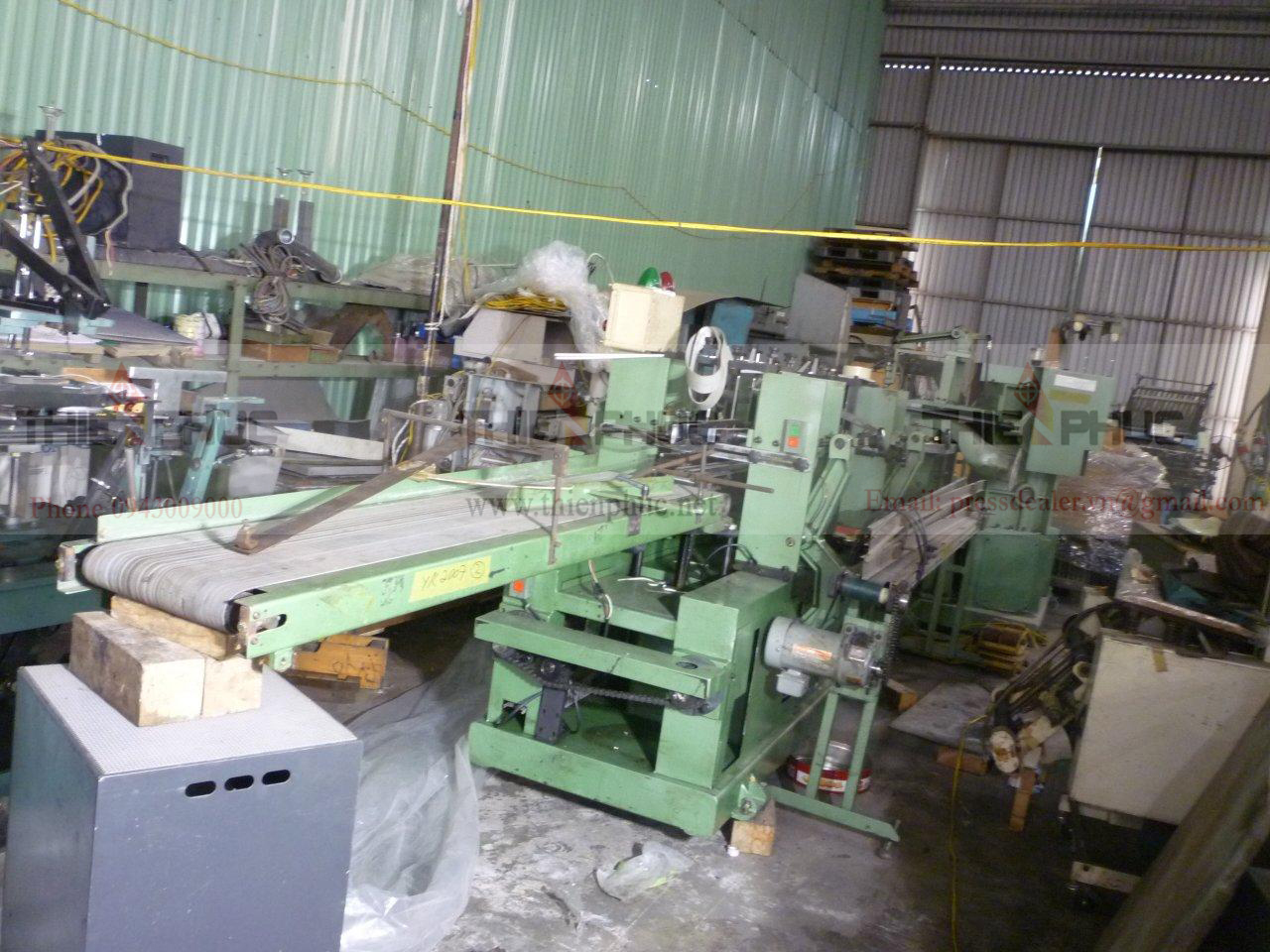 Máy cắt bụng gấp mép TP196