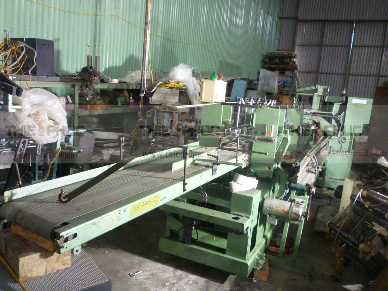 Máy cắt bụng gấp mép TP196