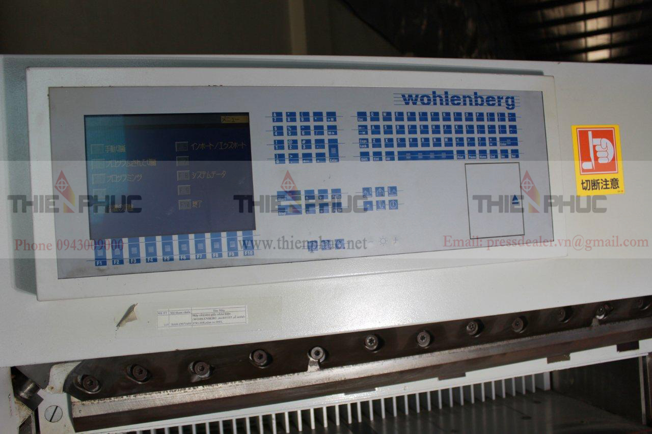 Máy cắt xén giấy TP115