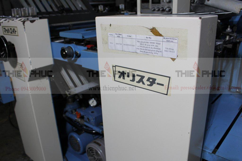 Máy gấp giấy Shoei TP263