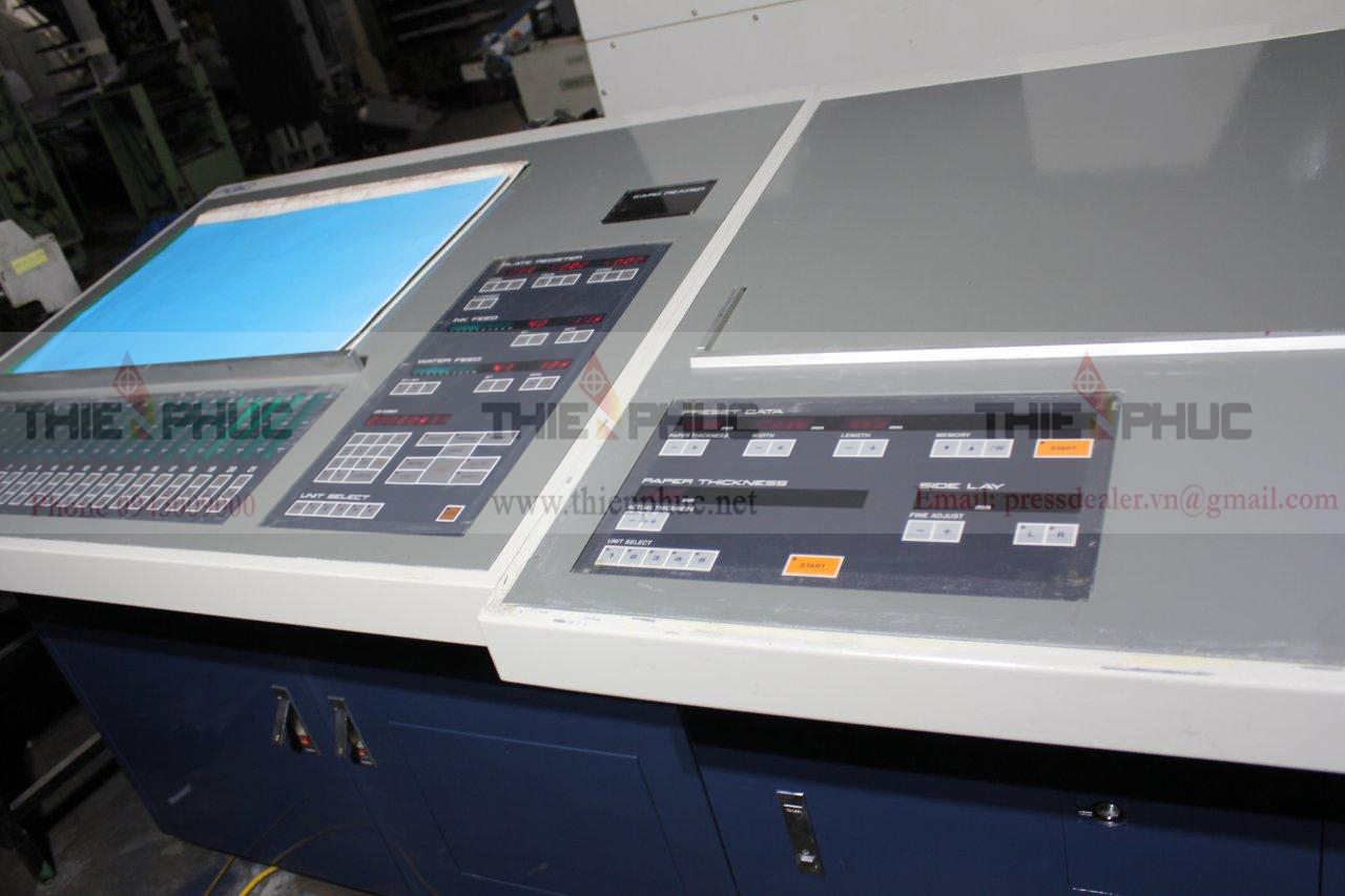 Máy in 5 màu Komori Lithrone L526 TP252