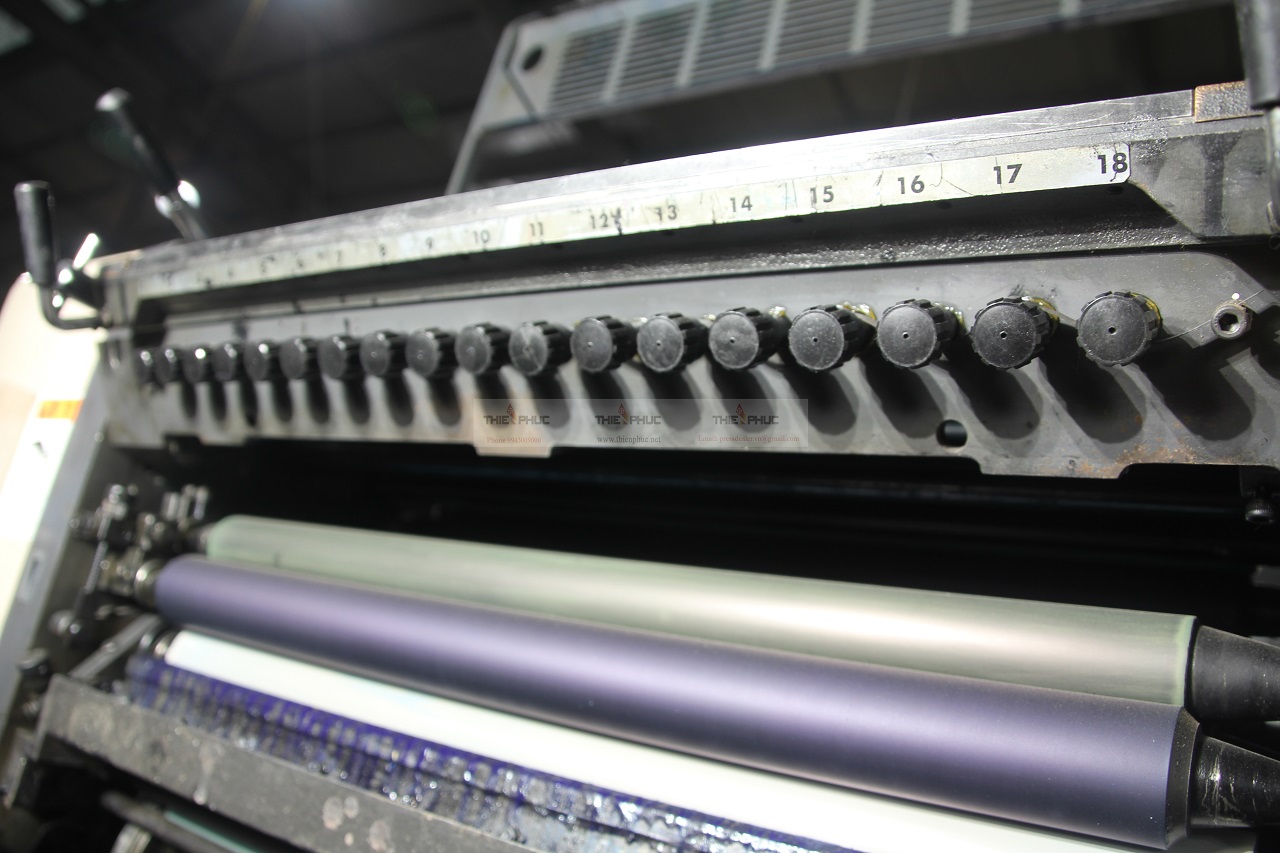 Máy in offset 2 màu Shinohara TP362